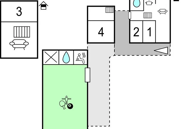 Amazing In With Sauna Ferienhaus *